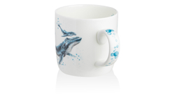 Кружка 310мл Royal Worcester Забавная фауна Синий кит