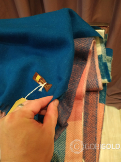 Плед из 100% овечьей шерсти 150x200 см. (MONGOLTEXTILE) - MT138