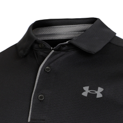 Мужское теннисное поло Under Armour Tech Polo Men - Black, Grey