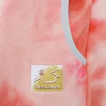 Жилет Called a Garment Wilderness tie-dye коралловый