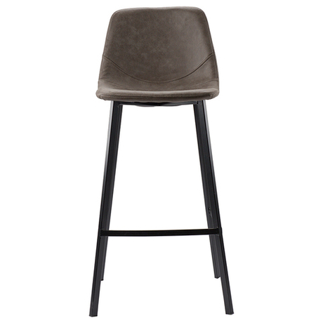 Стул барный Bergenson Bjorn Hugh серо-коричневый