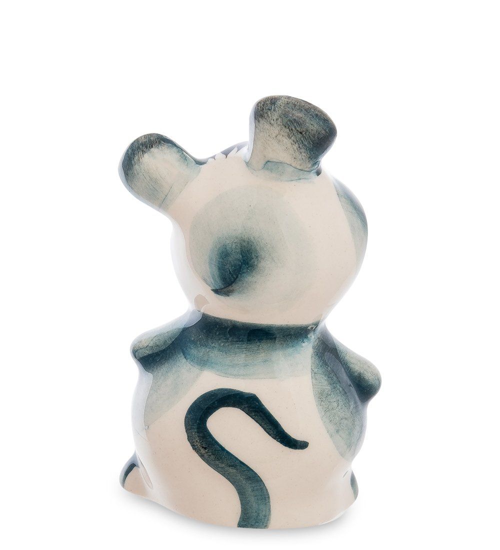 ГЛ- 630 Фигурка «Мышонок-Боня» цв. (Гжельский фарфор)