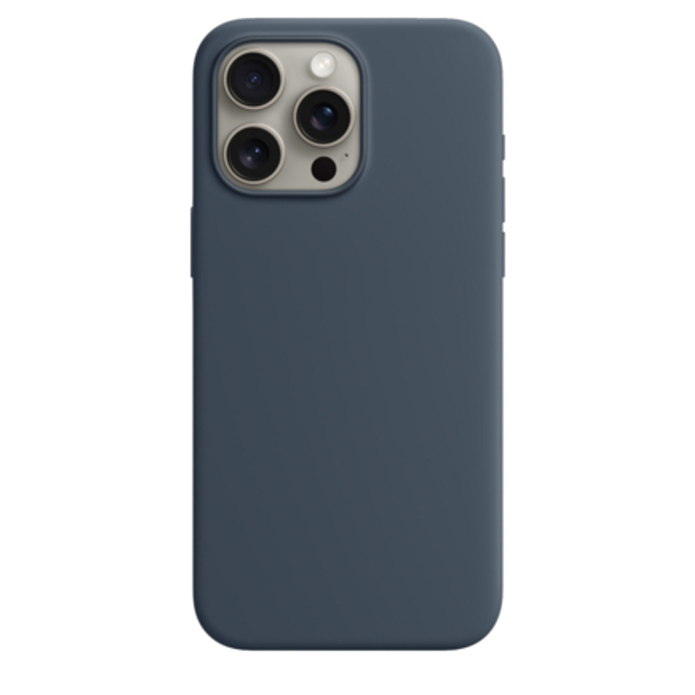 Силиконовый чехол с поддержкой MagSafe Apple Silicone Case для iPhone 15 Pro Max