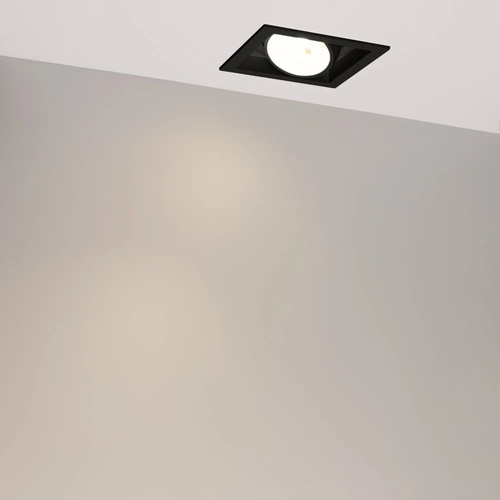 Светильник MS-VORTEX-BUILT-S140x140-30W Warm3000 (BK-BK, 17 deg, 230V) (Arlight, IP20 Металл, 5 лет) 058368