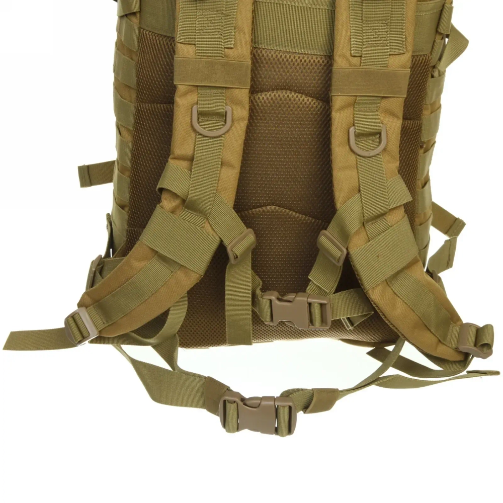 Рюкзак туристический 40л, цвет песочный,D3