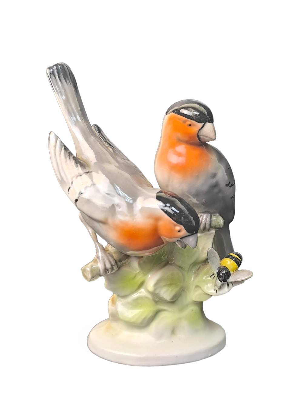 Фарфоровая статуэтка "Снегири" Hutschenreuther