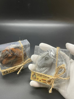 Ароматическое мыло ручной работы Лошадь "Время для чуда"