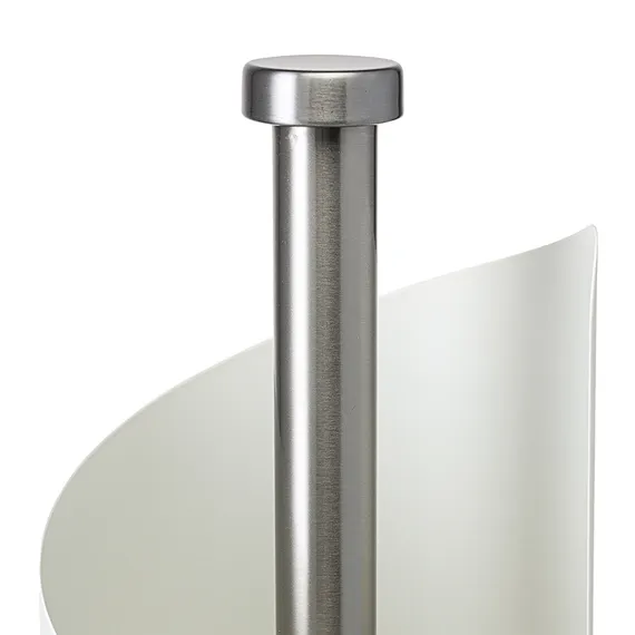 Держатель для бумажных полотенец riks, молочный