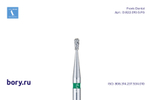 Бор алмазный зеленый Frank Dental типа FG - D.822.010.G.FG