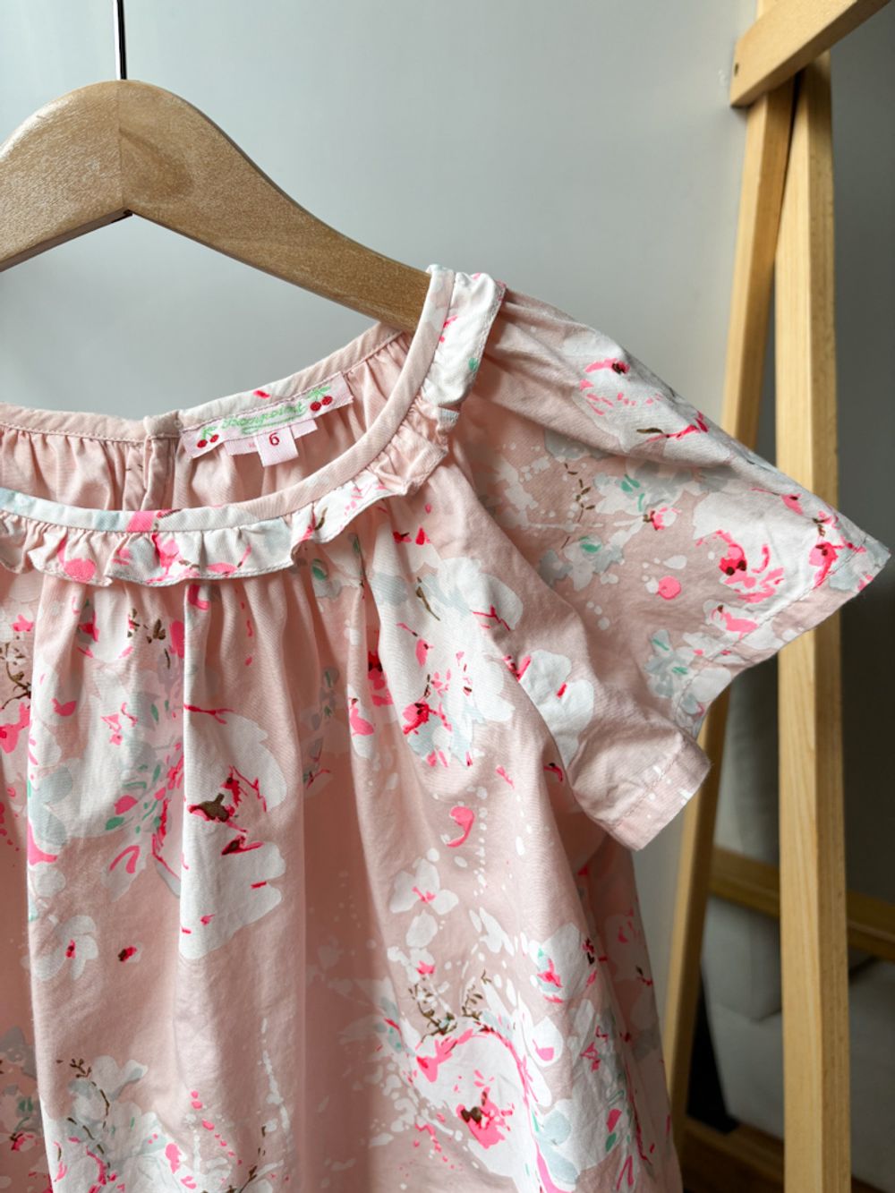 Хлопковая блузка Bonpoint, 116