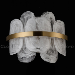 Бра Cloyd COLD W1 / выс. 28 см - латунь (арт.20419)