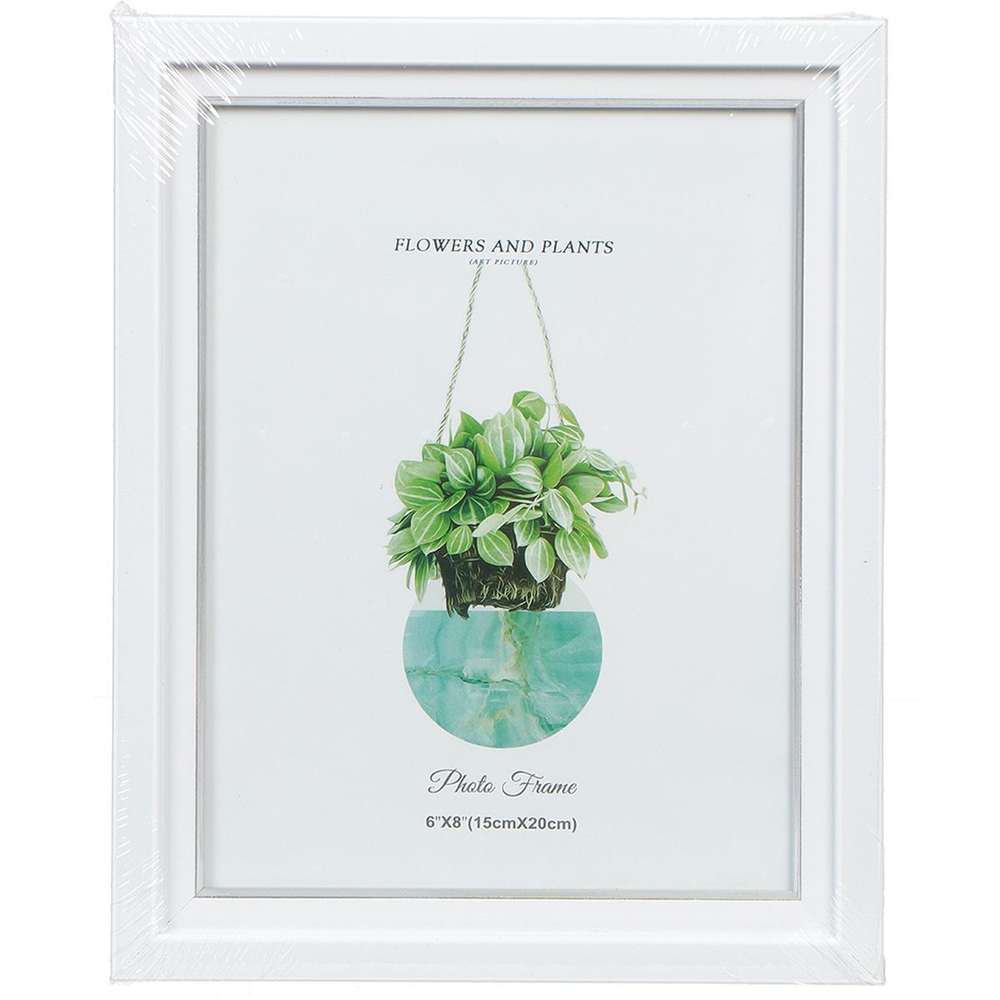 Фоторамка фото 15х20 см, бел, с внутренней окантовкой, Y3-1467