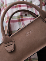 Сумка багет Doxie DBR 31157 серо-коричневый