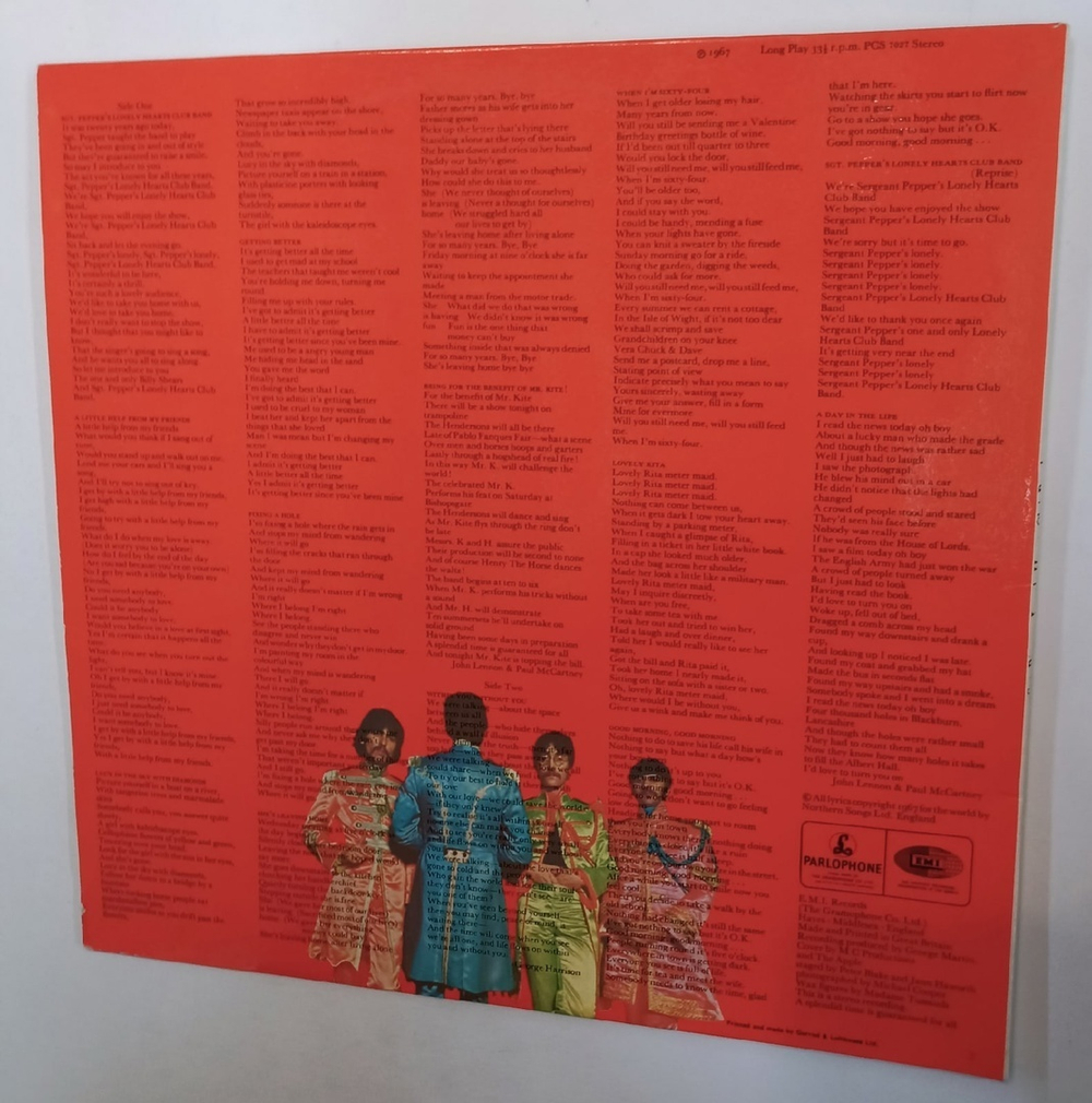 The Beatles Sgt. Pepper's Lonely Hearts Club Band (UK 1973)