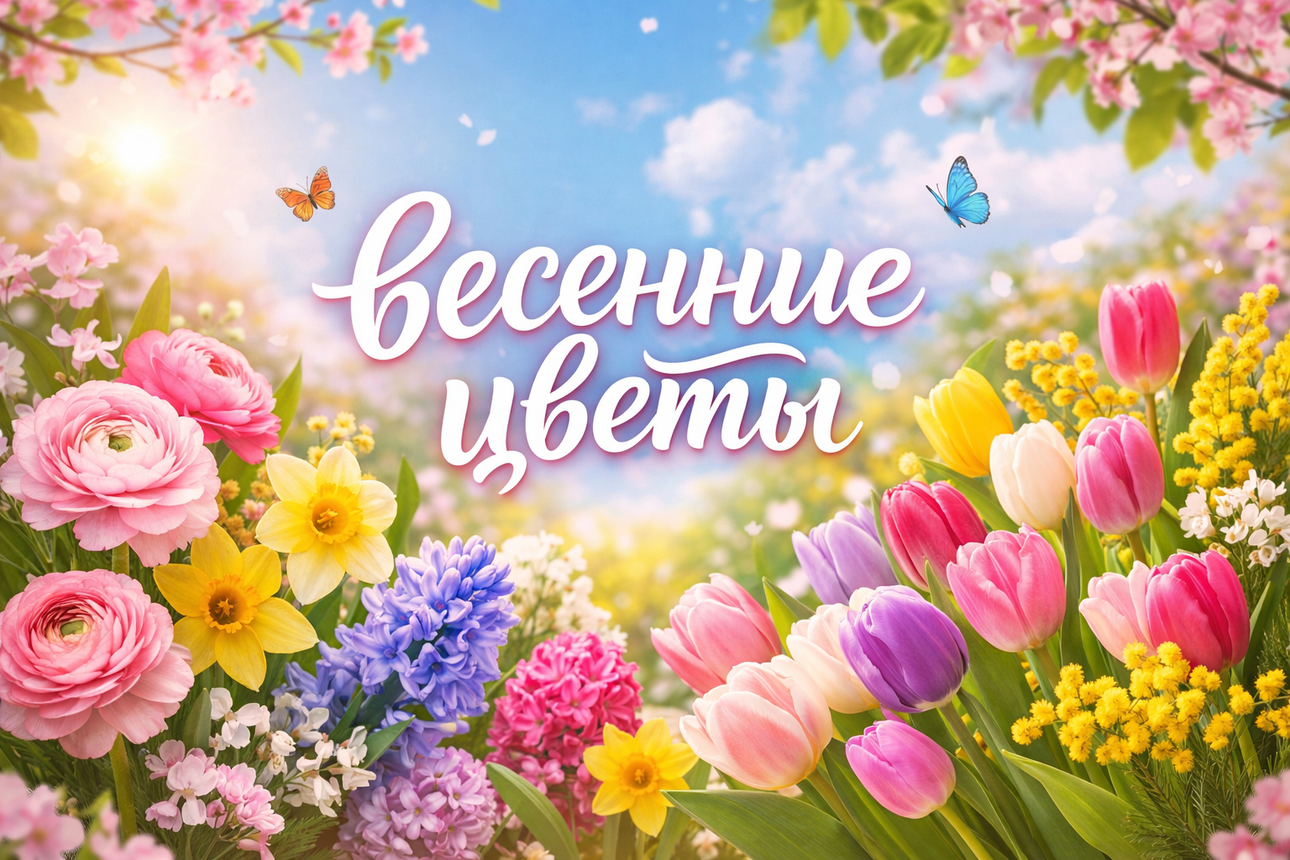 Какие цветы дарят весной: тренды и значения 2026