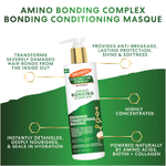 Palmer's, Coconut Oil Formula® с витамином E, связывающий комплекс с аминокислотами, связывающая маска-кондиционер, 355 мл (12 жидк. унц.)