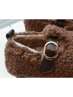 Балетки утепленные