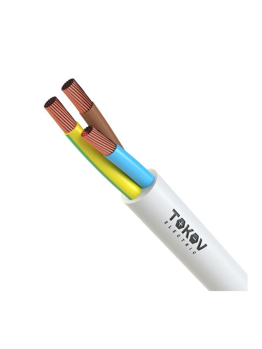 Провод TOKOV ELECTRIC ПВСнг(А)-LS 3х1(2х1+1х1) 380В Б (уп.100м) 69168