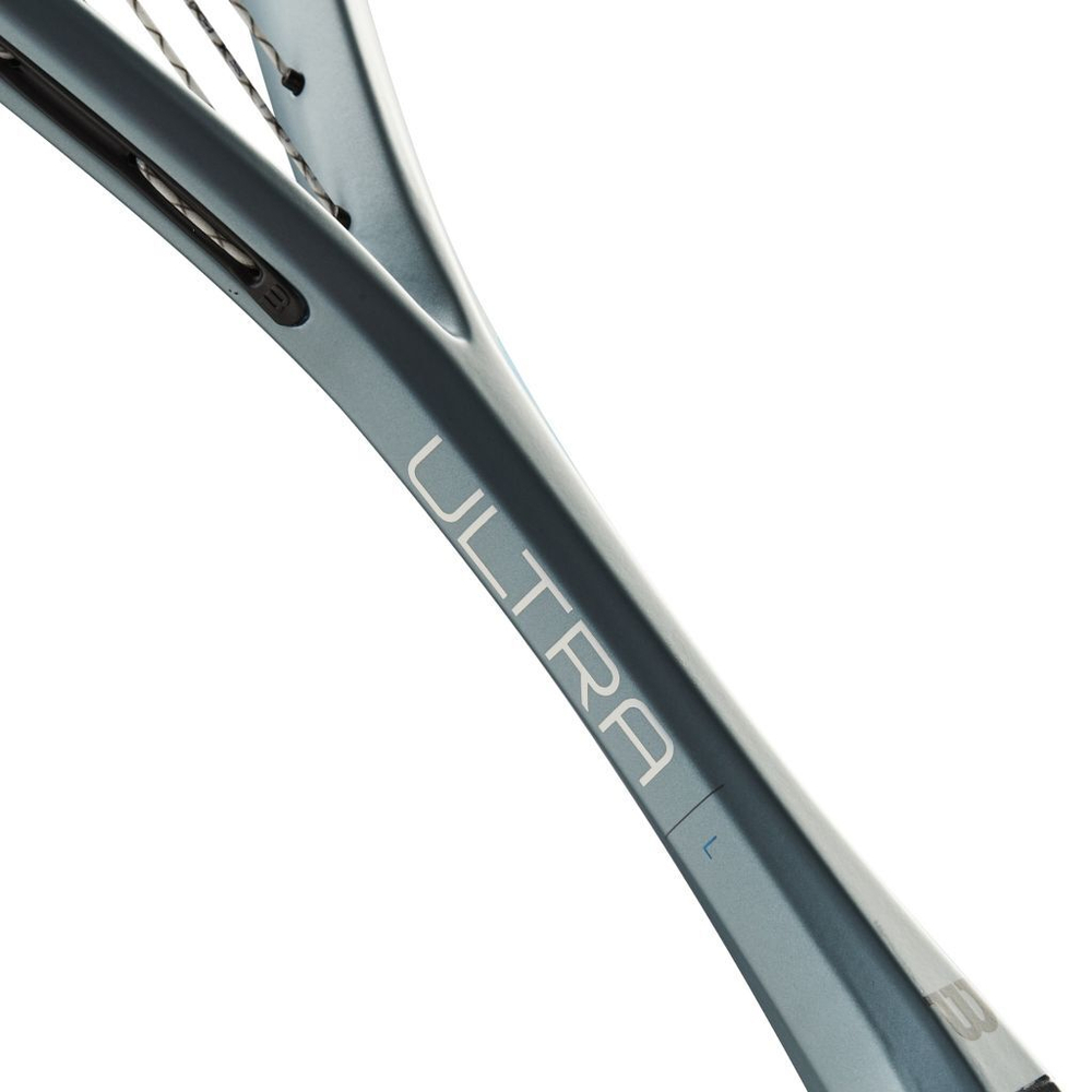 Ракетка для сквоша Wilson Ultra L - silver/blue/electric blue