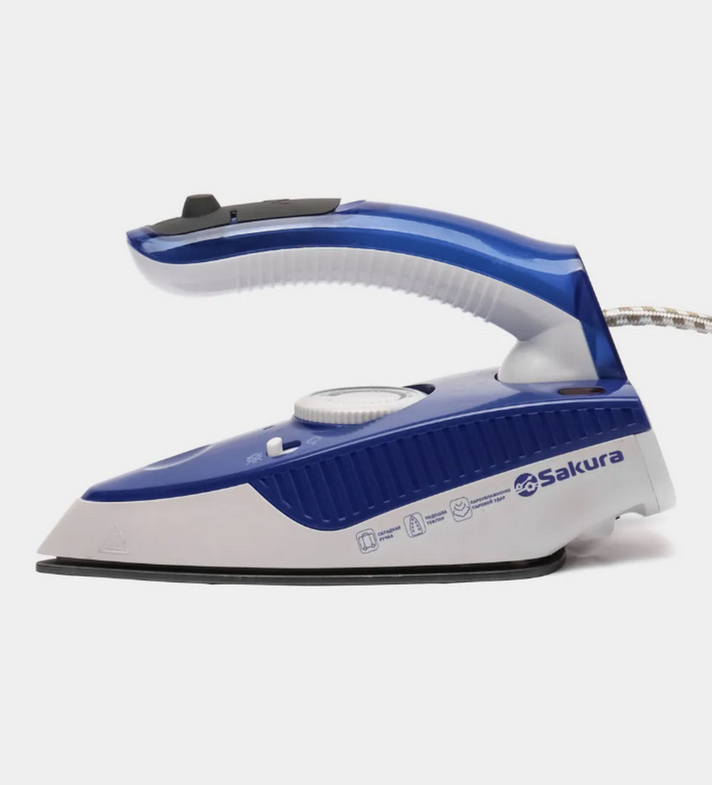 Утюг электрический дорожный Sakura SA-3069NBL