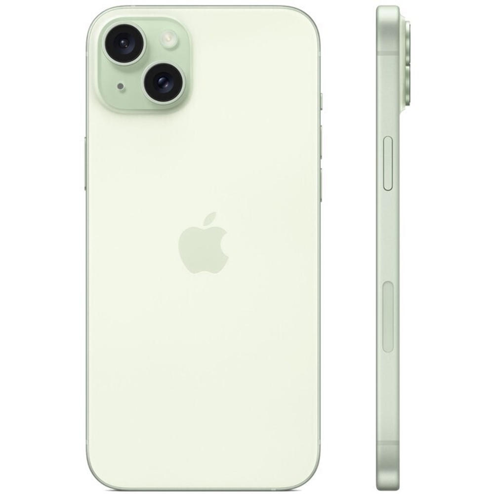 Смартфон Apple A3096 iPhone 15 Plus 256Gb зеленый моноблок 3G 4G 2Sim 6.7" 1290x2796 iOS 17 48Mpix 8