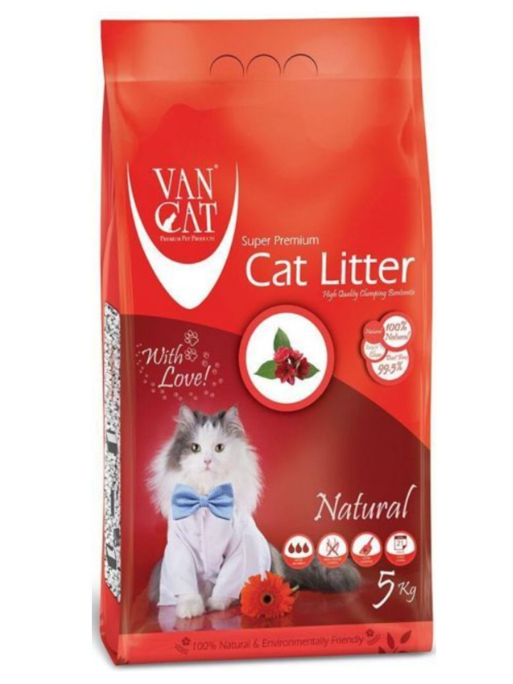 Наполнитель Van Cat 5кг CLASSIC