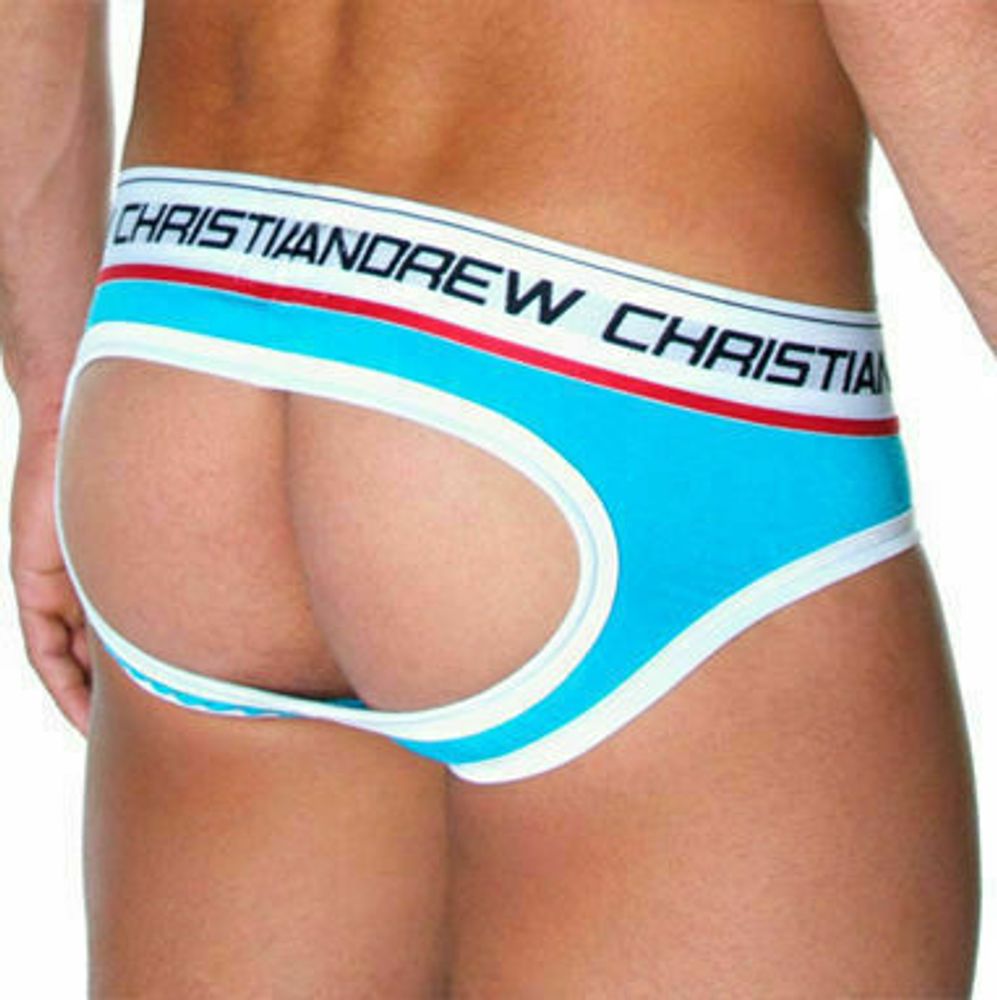 Мужские трусы джоки Andrew Christian Air Flexsoft Show It Jockstrap Aqua