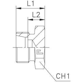 Заглушка V (Ш) DL06 (корпус)