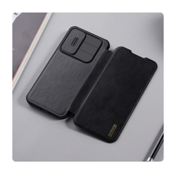 Кожаный чехол-книжка Nillkin Leather Qin Pro для Samsung Galaxy A56