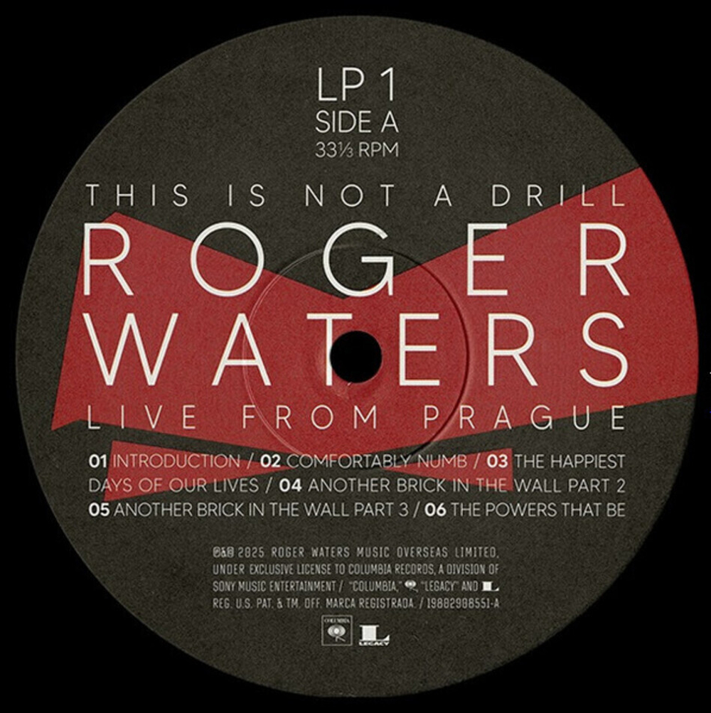 Roger Waters / This Is Not A Drill – Live From Prague (4LP)