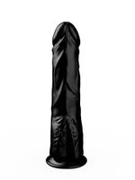 Фаллоимитатор LOVETOY чёрный на присоске, 17,5 см