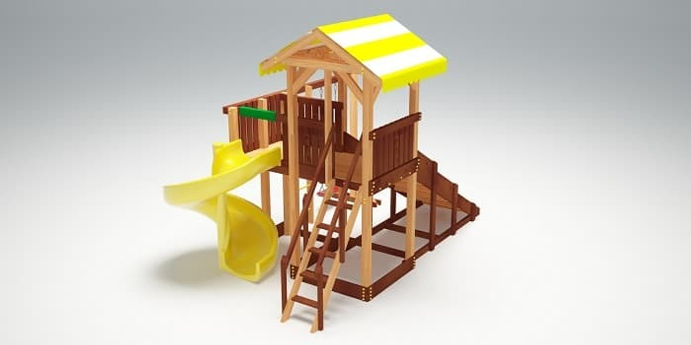 Деревянная детская площадка Савушка "4 сезона" - 9