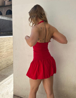 БЕНГАЛЬСКОЕ МИНИ-ПЛАТЬЕ - BERSHKA