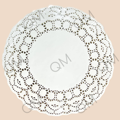 Салфетка бумажная ажурная D-220 мм (круг) (250шт/упак)