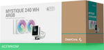 Система жидкостного охлаждения для процессора DeepCool Mystique 240 WH ARGB (R-LX240-WHDSNMCP-G-1)