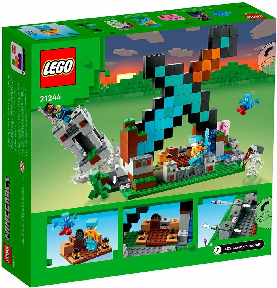 Конструктор LEGO Minecraft 21244 Застава Меча