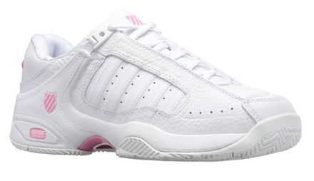 Женские Кроссовки теннисные K-Swiss Defier RS - white/sachet pink