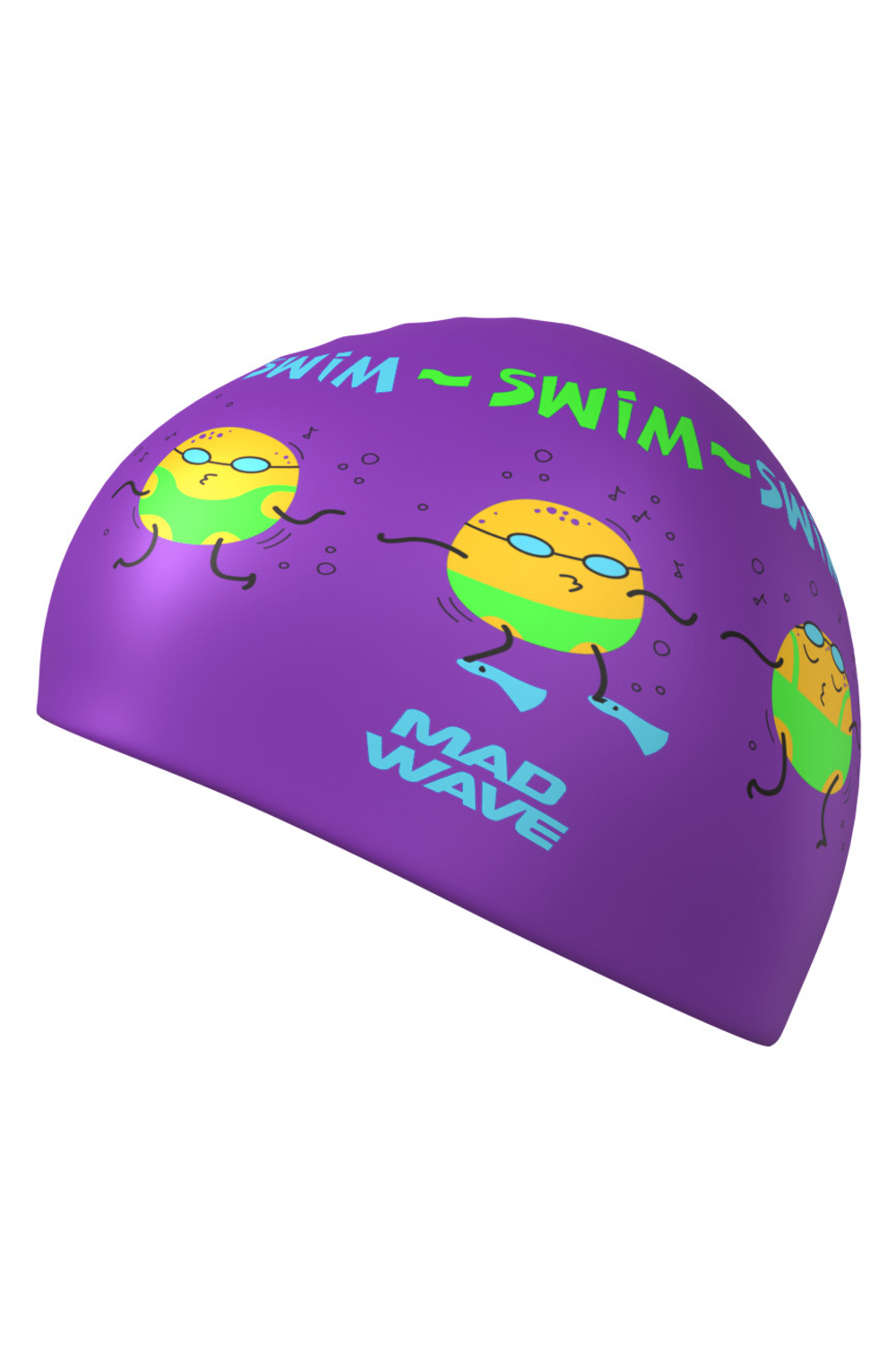 СИЛИКОНОВАЯ ШАПОЧКА ДЛЯ ПЛАВАНИЯ MADWAVE POTATO