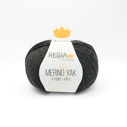 Regia Premium Merino Yak - 07512 антрацит