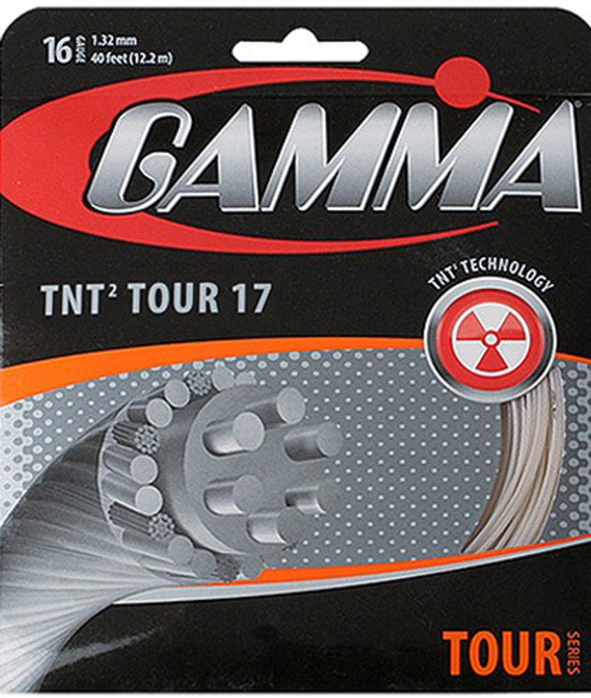 Теннисные струны Gamma TNT2 Tour 17 (12,2 m)