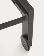 Canutells Алюминиевый шезлонг с черной отделкой