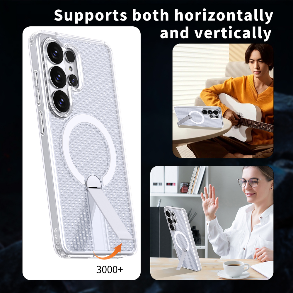 Прозрачный чехол Mesh Pro Magnetic Case для Samsung Galaxy S26 Ultra