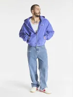 Худи Bruler d'Amour Zip Jardin de Lavande фиолетовое