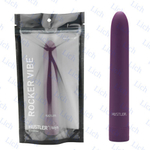 Фиолетовый пластиковый вибратор от HUSTLER 7in ROCKER VIBE