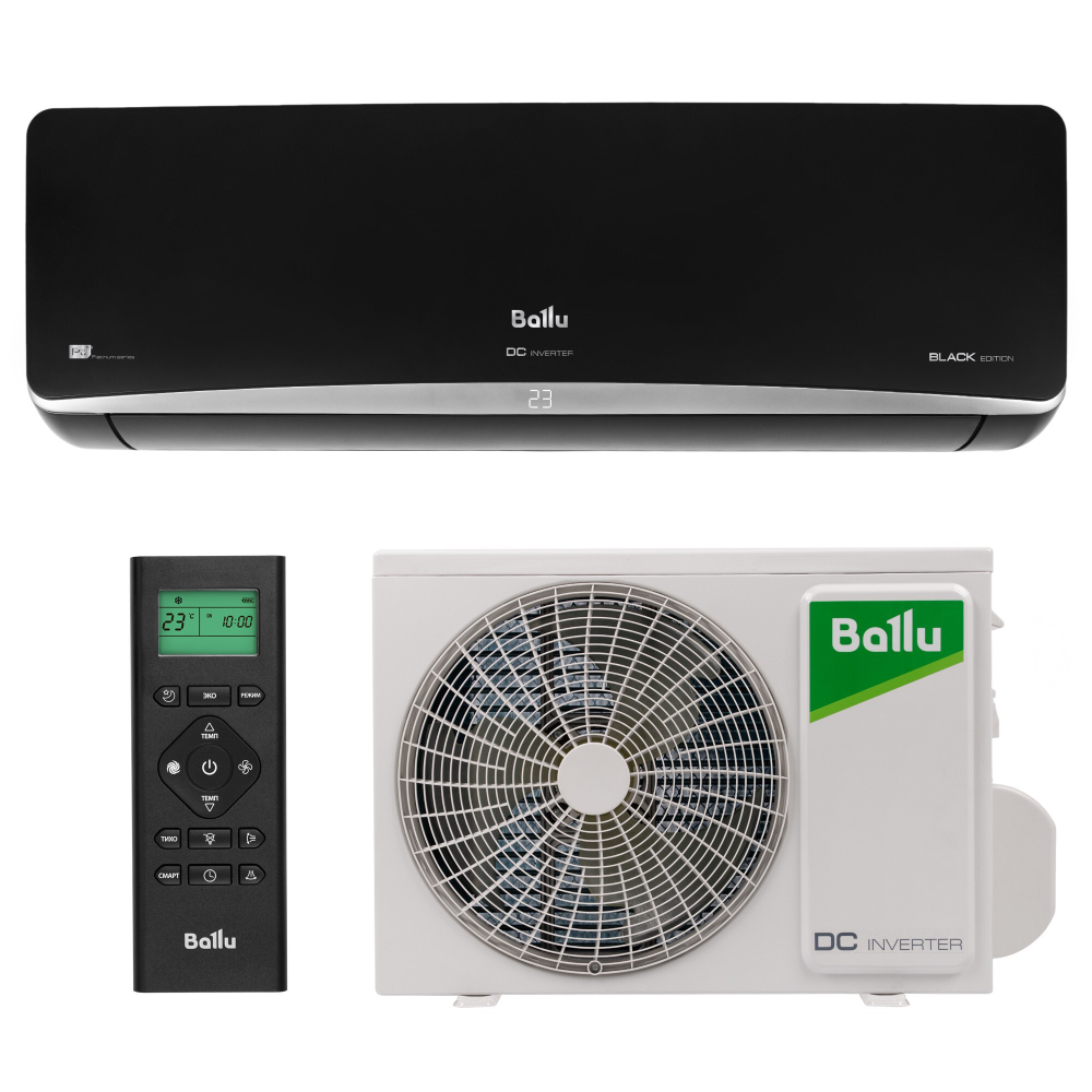 Сплит-система Ballu Platinum Black Inverter BSPI