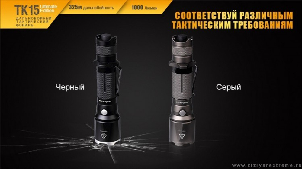 Фонарь TK15UE2016gr CREE XP-L HI V3 LED Ultimate Edition