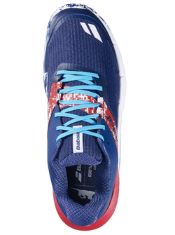 Мужские кросовки для Padel Babolat Movea 2 - dark blue/chilli red
