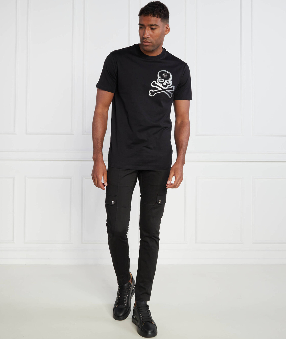 Футболка Philipp Plein - черный(MTK6402 PJY002N)