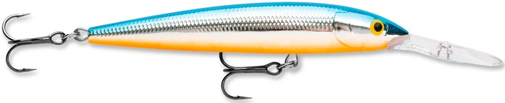 Воблер cуспендер Rapala Downdeep Husky Jerk DHJ10-SB (2,4м-4,8м,10 см 11 гр)