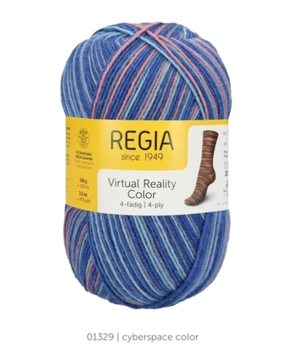 Пряжа Regia Virtual Reality Color 01329